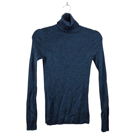 Uniqlo Womens Sweater Size S Wool Tight Knit Pullover Long Sleeve Turtleneck Top - Picture 1 of 6